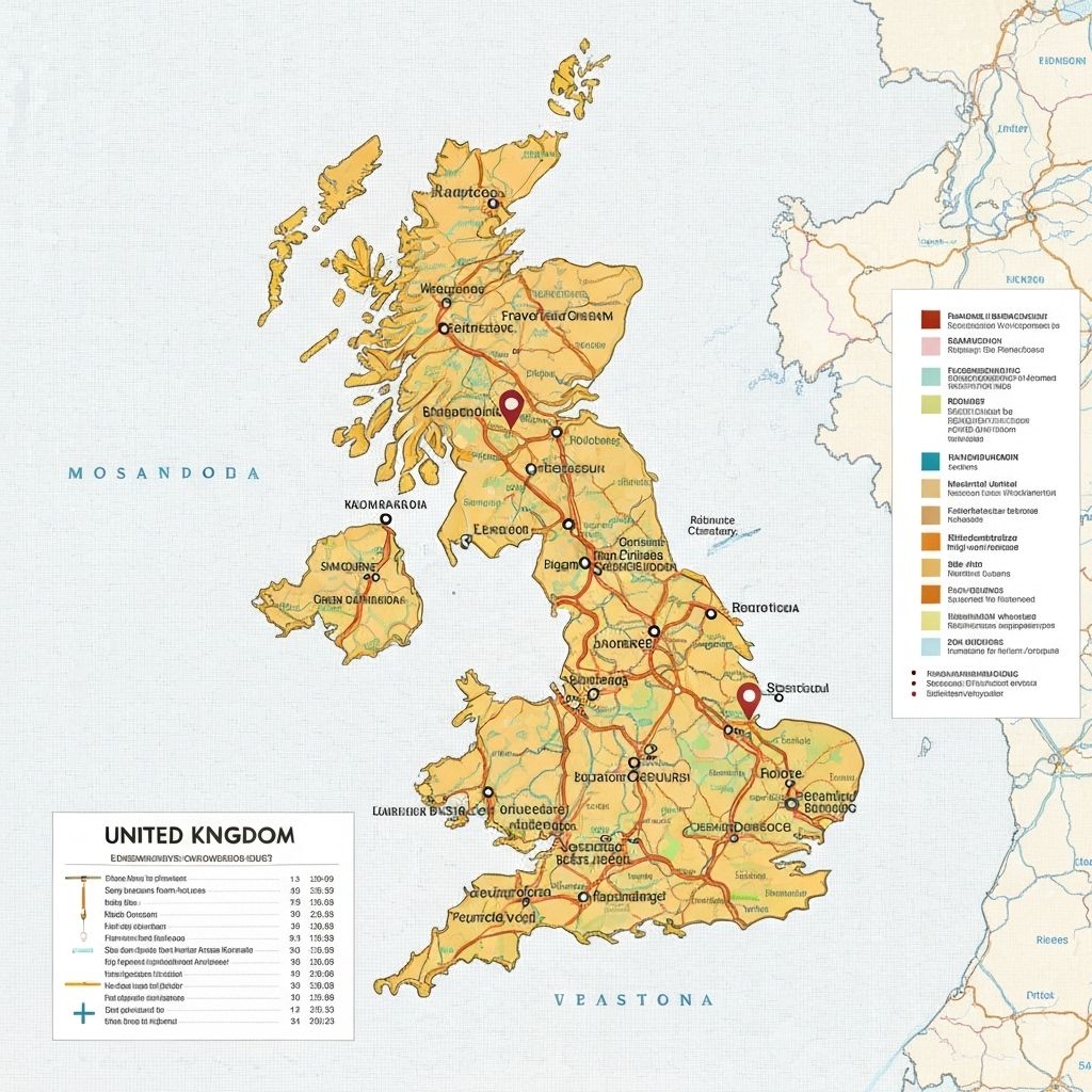 Map showing AllStar Technical Solutions location in the United Kingdom